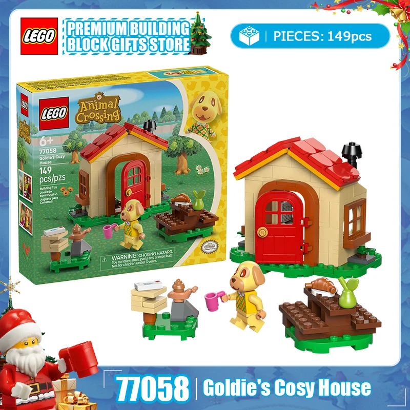 

Lego Building Blocks 77058 Milk Candy Little Home Boys and Girls Building Blocks Children's Toys Christmas Gift