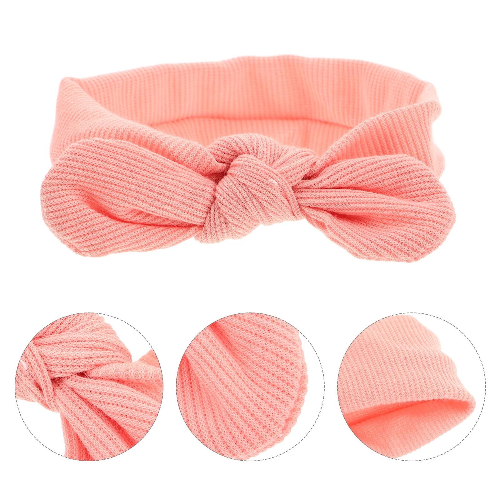 

Girl Headbands Bow Newborn Hair Bands Infant Essentials Polyester Soft Knitted Comfortable Elastic Toddler Girls Occasion