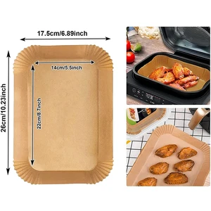 Descartável Airfryer Baking Paper Liner, Airfryer Acessórios, impermeável, Oilproof, Non-Stick Baking Mat, Ninja Foodi 8 principais vendas ninja cozinha - №2