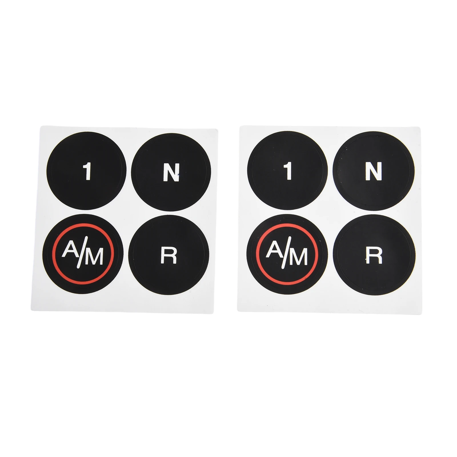 Car Gearbox Worn Peeling Button Repair Decals Stickers For Fiat 500 Mta Interior Car Button Repair Kit Car Accessories