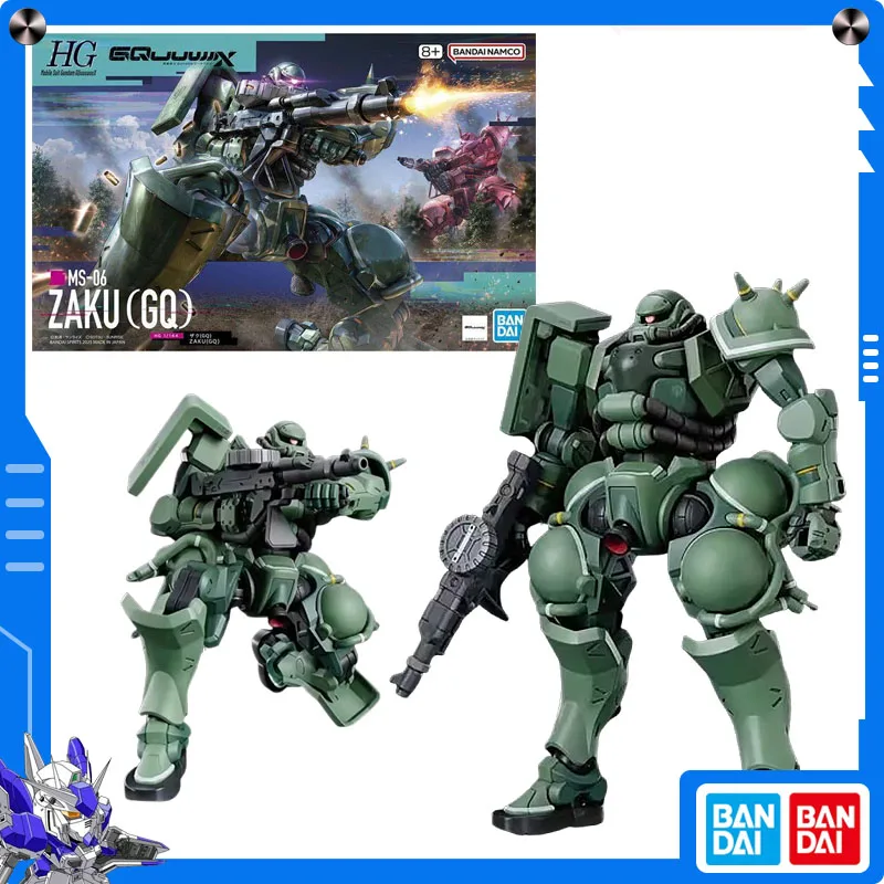 

Оригинальная сборная модель Bandai Mobile Suit Gundam GQuuuuuuX 1/144 HG Zaku(GQ) — аниме-фигурка, коллекционный сувенир, подарок на праздник