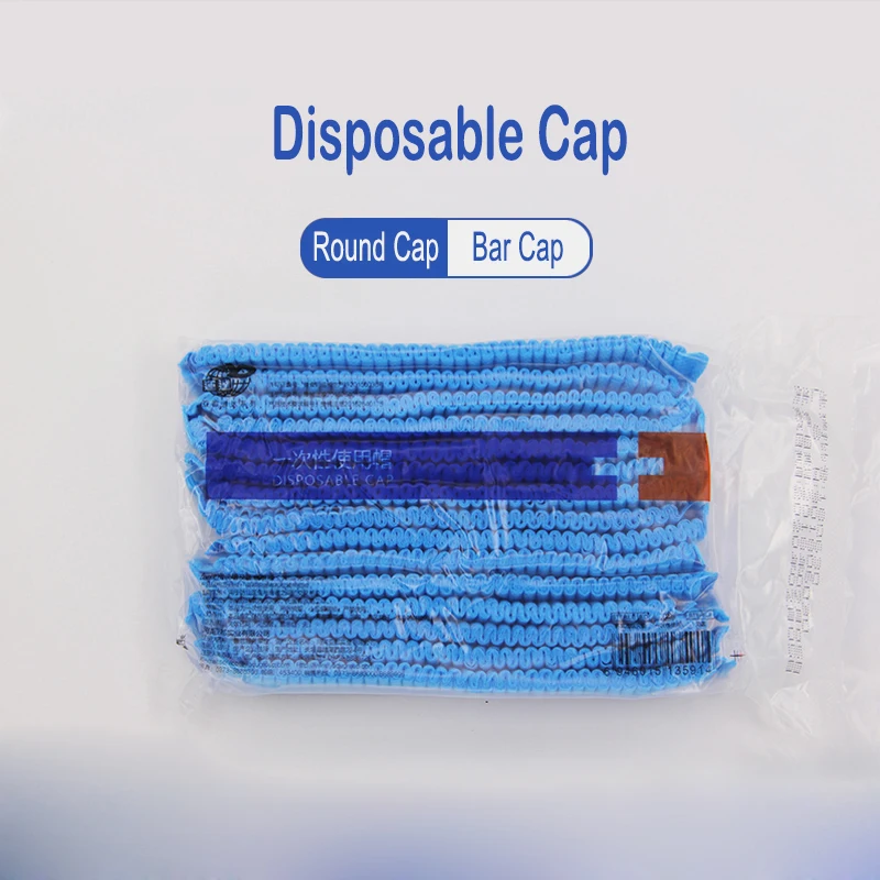 75/100 Pcs Medical Disposable Sterile Surgical Cap Non Woven Dust Cap For Medical Research Sites Doctor Nurse Work Head Covers