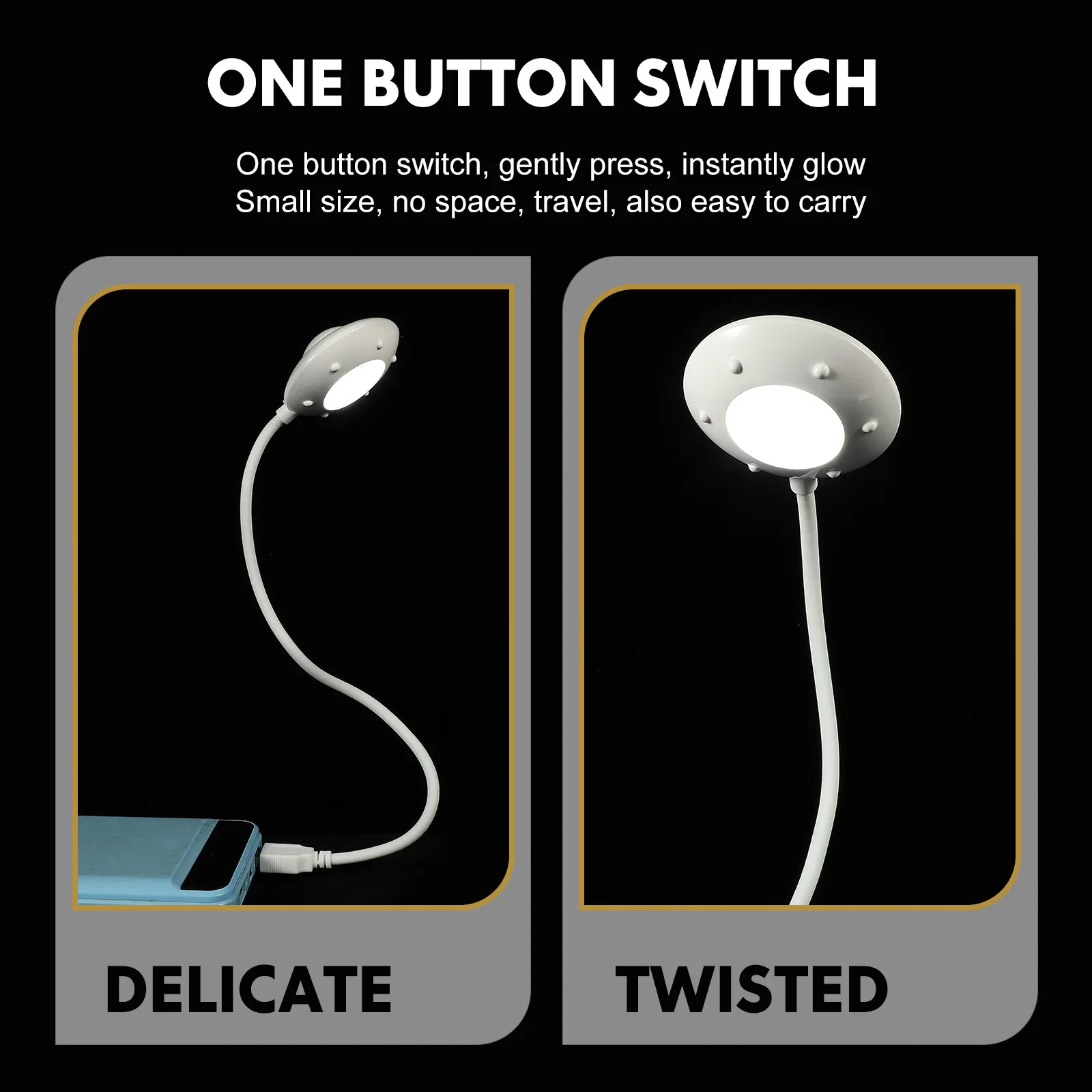 

Usb Flying Saucer Light Led Table Lamp For Bedroom Dorm Study Room Plastic Reading Lamp Night Light Desk Lighting