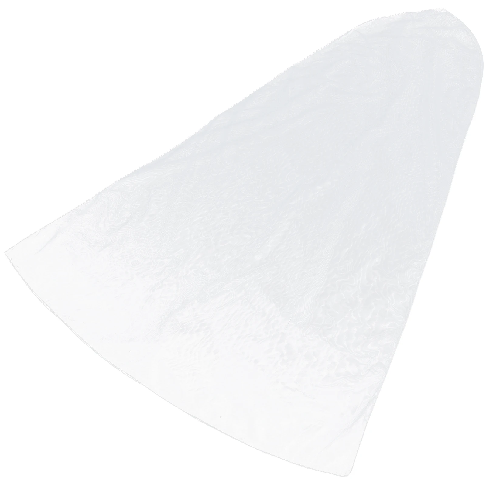 

Wedding Dress Garment Bag 180cm Long Tail Dust Cover Transparent Net Non Woven Clothes Storage Dustproof Home Travel