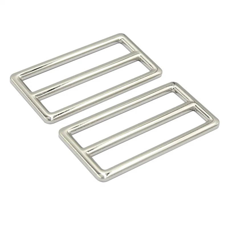 2-10 sztuk 20mm DIY klamra srebrne płaskie metalowe suwaki regulacyjne, suwaki paska klamra spustowa do paska Keeper Leathercraft pasek do torby