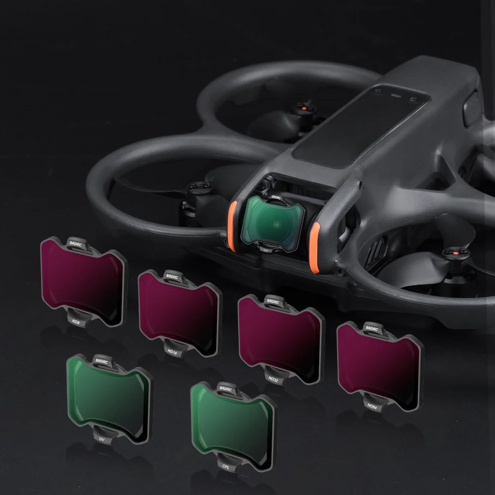 

Filters Set For DJI AVATA 2 Lens Protector Drone Camera UV CPL ND8/16/32/64 Filters Protector Kit For DJI Avata 2 Accessories