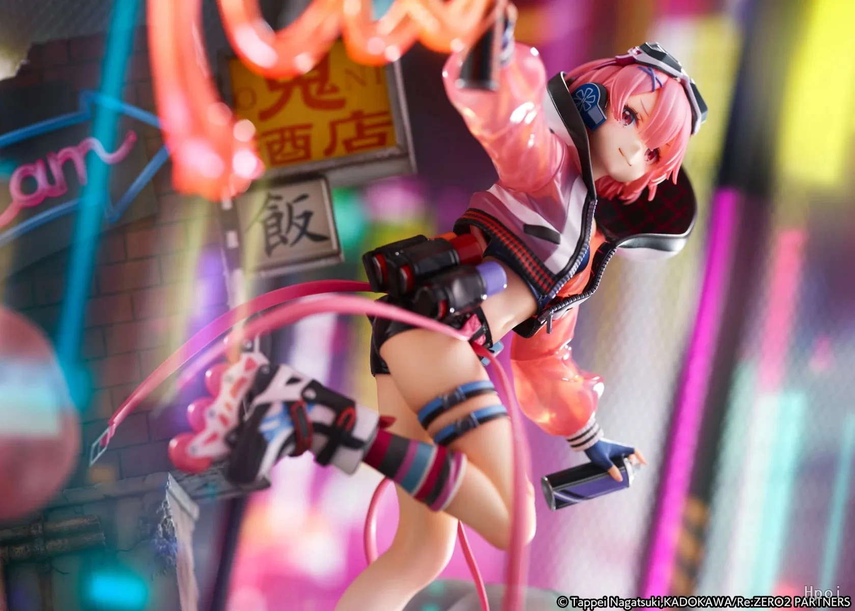 【H24.4CM】Alpha Satellite SSF EStream Re:ZERO - Starting Life in Another World RAM Neon City Ver 1/7 Scale Figure