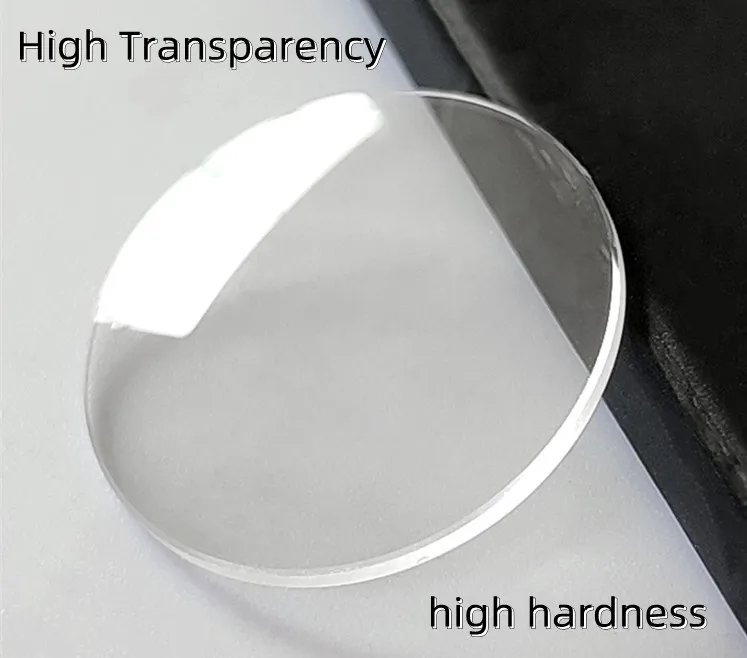 Single Domed Sapphire Watch Glass 1.2mm Edge Thickness Round Crystal 20-29.5mm Diameter Magnifying Len for Watch YZC100