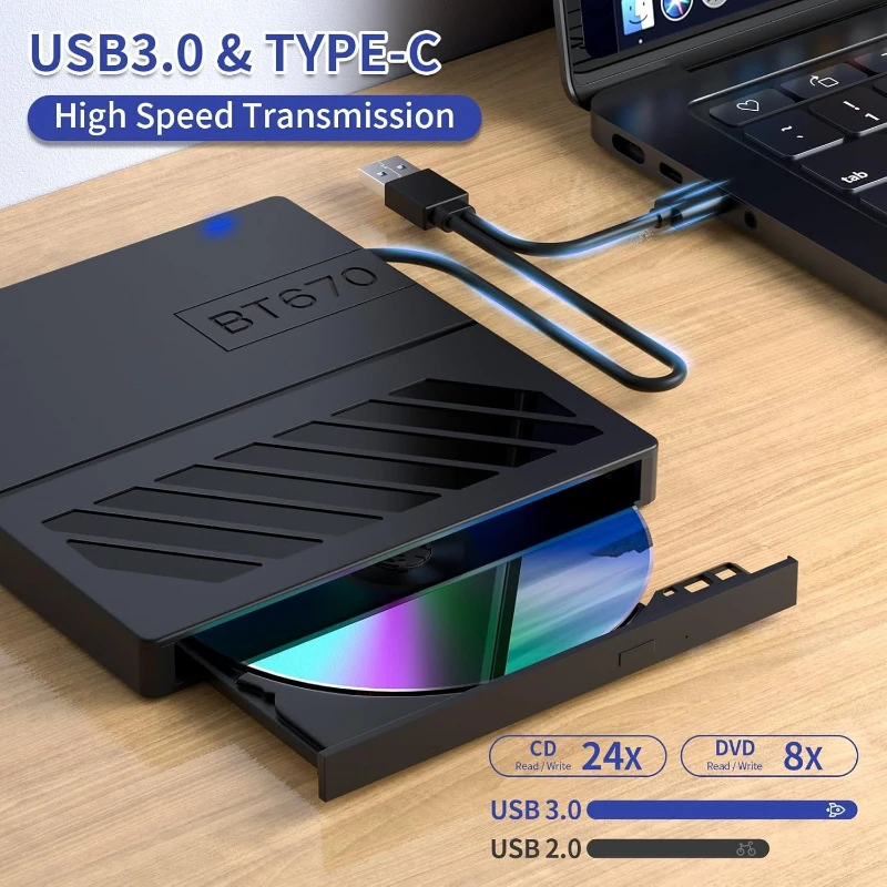 Multifunctional mobile optical drive computer notebook dvd driver seven-in-one card