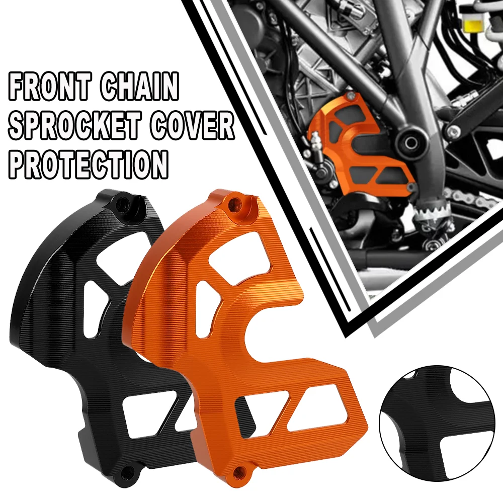 Front Chain Sprocket Guard Cover Chain Case Saver For 1090 1190 Adventure R 1290 Super Adventure R S T Super Duke GT/R 2014-2019