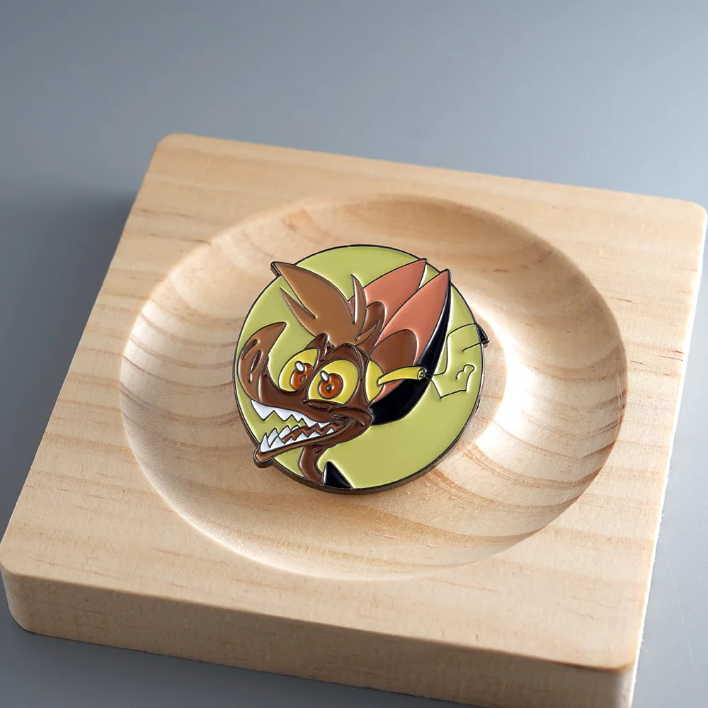 الكرتون الحيوانات بروش للملابس لينة المينا دبوس النساء الرجال شارة على أكياس التلبيب دبابيس لحقيبة الظهر مجوهرات اكسسوارات هدايا #2