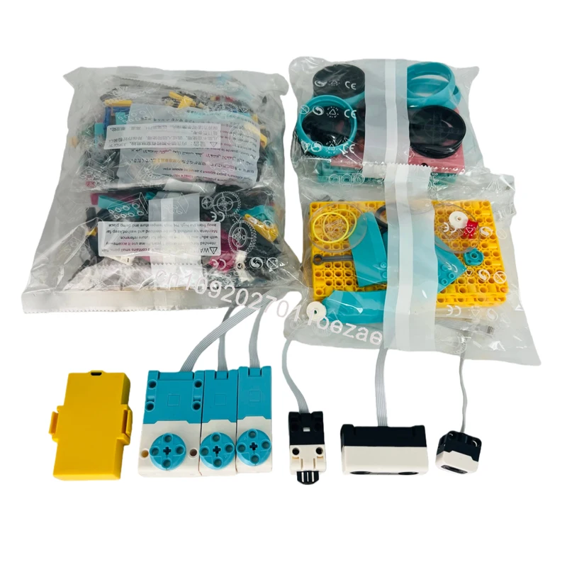 أجزاء اللعب المسامير Legoes بطارية محور كبير زاوية كبيرة محرك لون الاستشعار اللمس الاستشعار لا صندوق التعبئة والتغليف #1