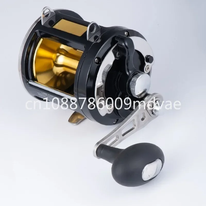 Lurekiller Game Reel Trolling Reel TG9000 24KGS drag 8BB Carbon washers 3.4:1 0.5mm-620M Ocean Boat Fishing Overhead in stock