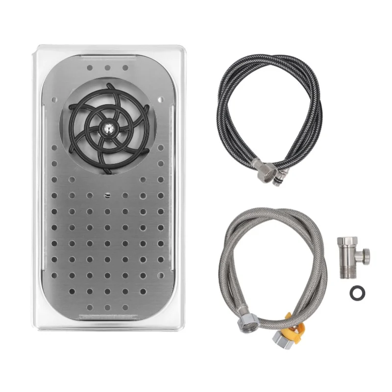 

Ополаскиватель для стаканов и кружек из нержавеющей стали высокого давления для дома, кухни, отеля, кафе, ресторана