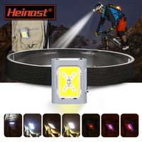 Strong Light Headlamp Mini Led Night Fishing Powerful Torch Head Lamp Outdoor Waterproof Camping Portable LED Sensor Headlamps