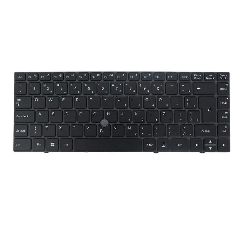 Laptop Backlit Keyboard For MB2908002 Brazilian BR Black With Frame New