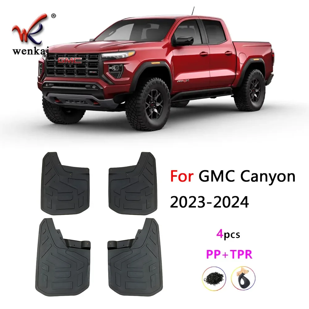 

FOR Chevrolet Colorado GMC CANYON 2023 2024 2025 Mud Flaps Guard Splash Mudflaps Mudguard Fender Car Accessories Front Rear 4pcs