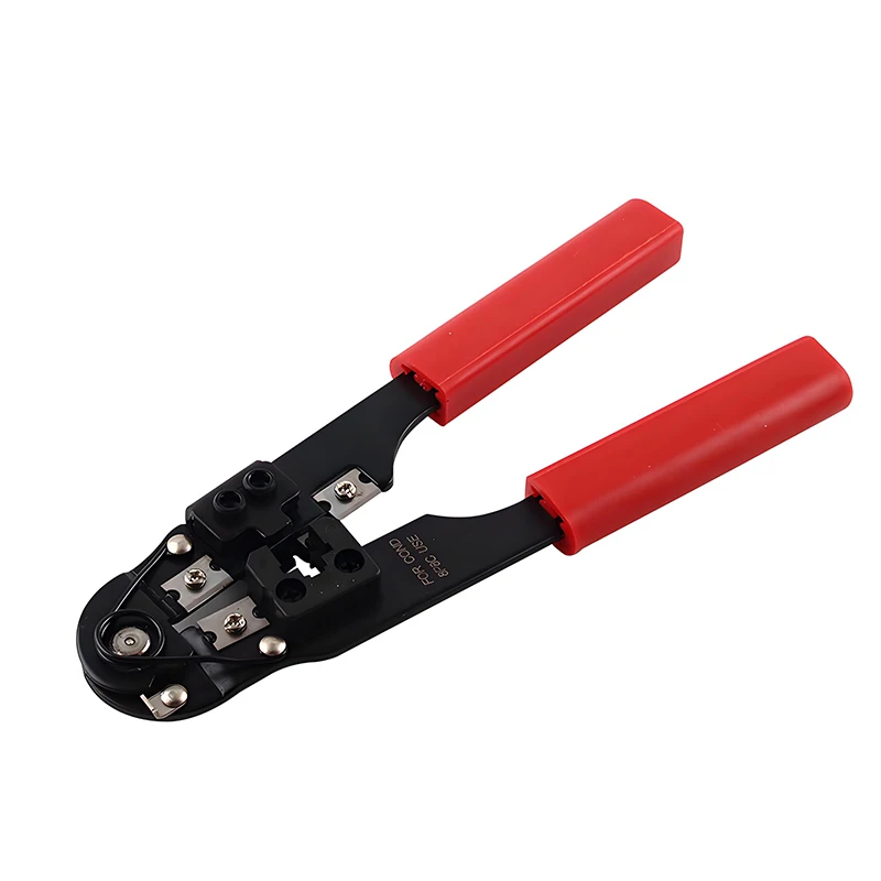 ALLSTRONG Crimping Tool Ethernet Network LAN Cable Crimper Cutter Stripper Plier 4P/6P/8P for Modular Connector