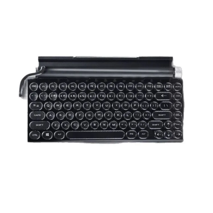 

Retro dot typing mechanical keyboard, Bluetooth dual-mode