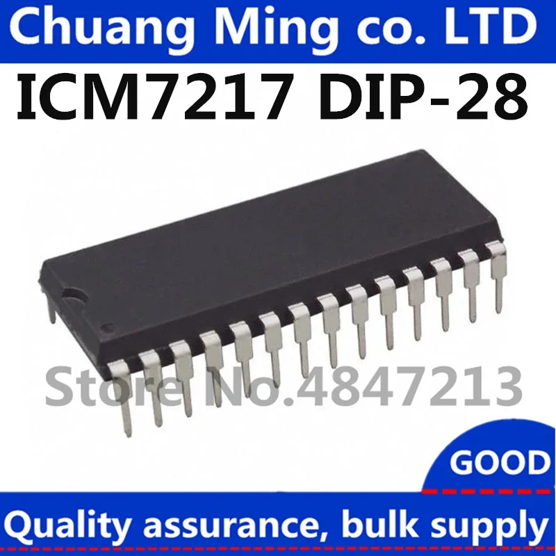 Free shippin 10pcs/lots ICM7217AIPI ICM7217CIPI ICM7217BIPI ICM7217 DIP-28 IC in stock!