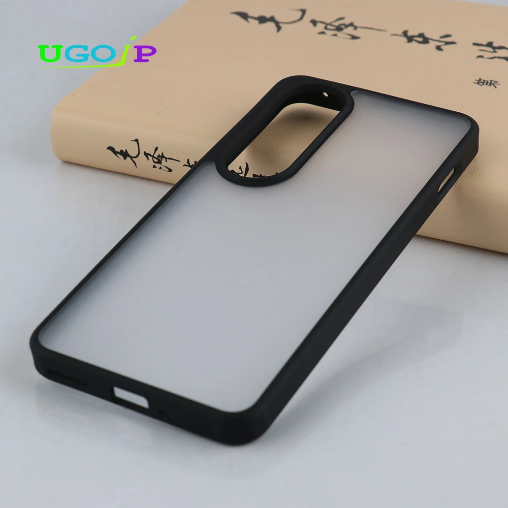 UGOJP Phone Case For Oneplus ACE 3V Shockproof Transparent Case For Oneplus Nord CE4 Matte Shell Frosted PC Back Clear TPU Cover