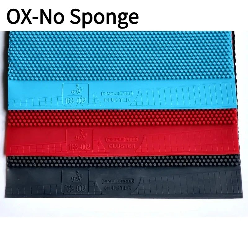 PIMPLE PARK Cluster Long Pips OX Table Tennis Rubber Medium Particle Height 1.95mm Non-Cured Ping Pong Rubber with ITTF Approved