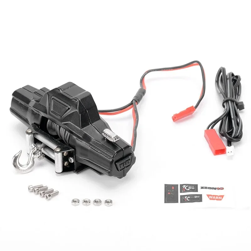 

RC Remote Control Car Dual Motor Winch Trailer Hook for MK07 TK300 Modification Upgrade Op Accessory QT22150
