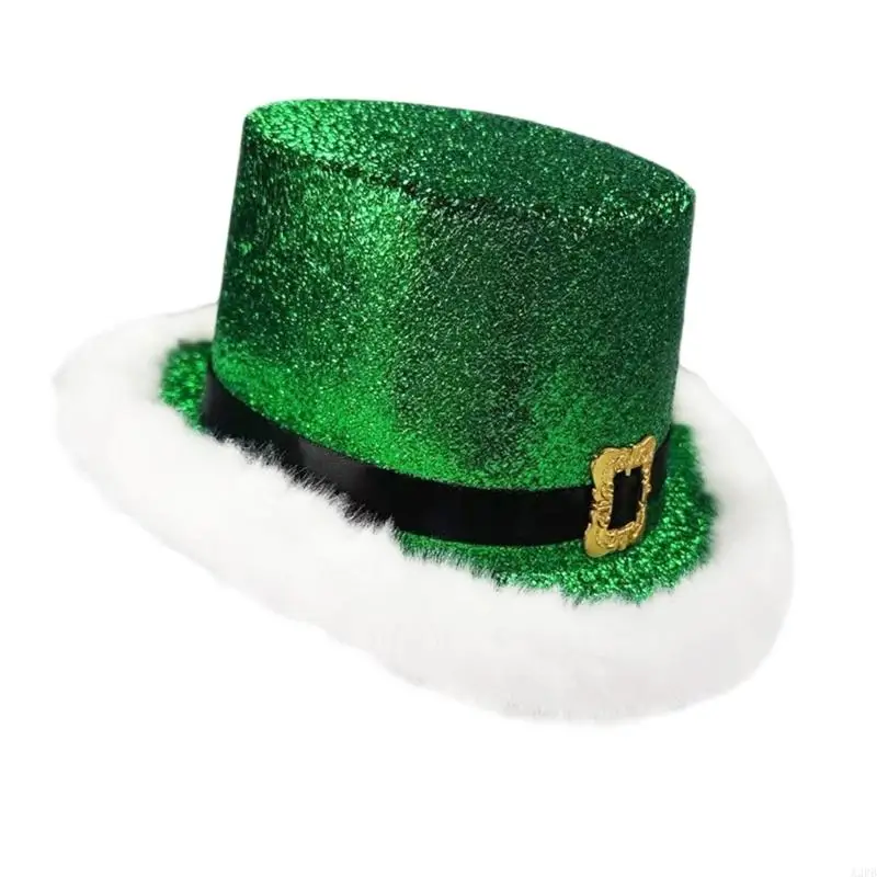 قبعات سانتا باللون الأحمر والأخضر للمهرجانات، قبعات قابلة للتعديل للعطلات قابلة للتنفس #4