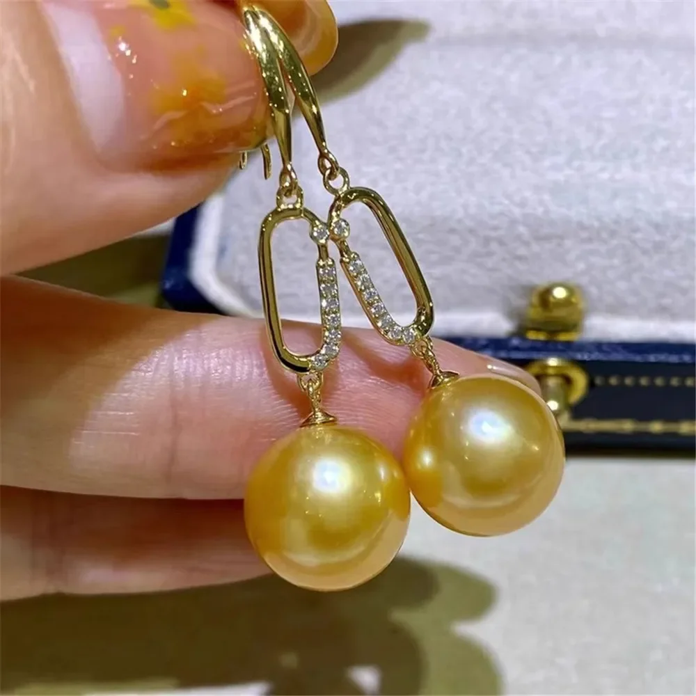 925 Silver Pearl Beads Stud Earrings Setting Base Diy Jewelry Making Findings&Components No Pearl E097