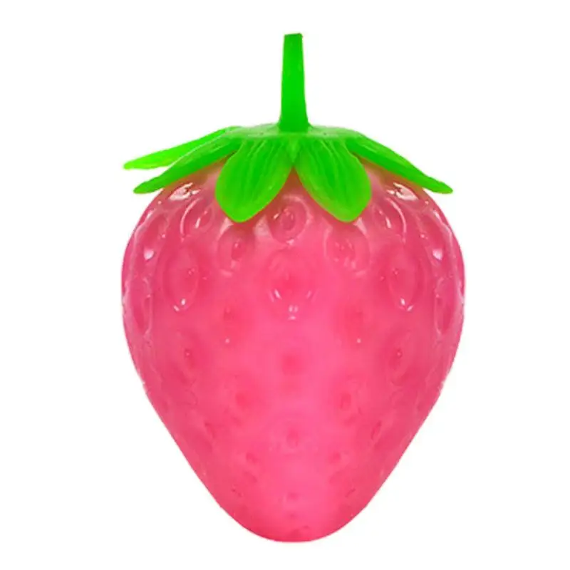 

Sunshine Color-Changing Strawberry Adult Children's TPR Magic Toy Squeeze Pressure Toy Easter Children's Gift