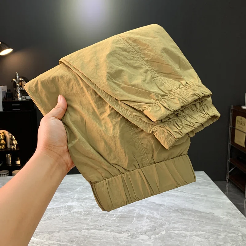 Summer thin casual work pants 2025 new trend versatile loose quick drying comfortable casual pants