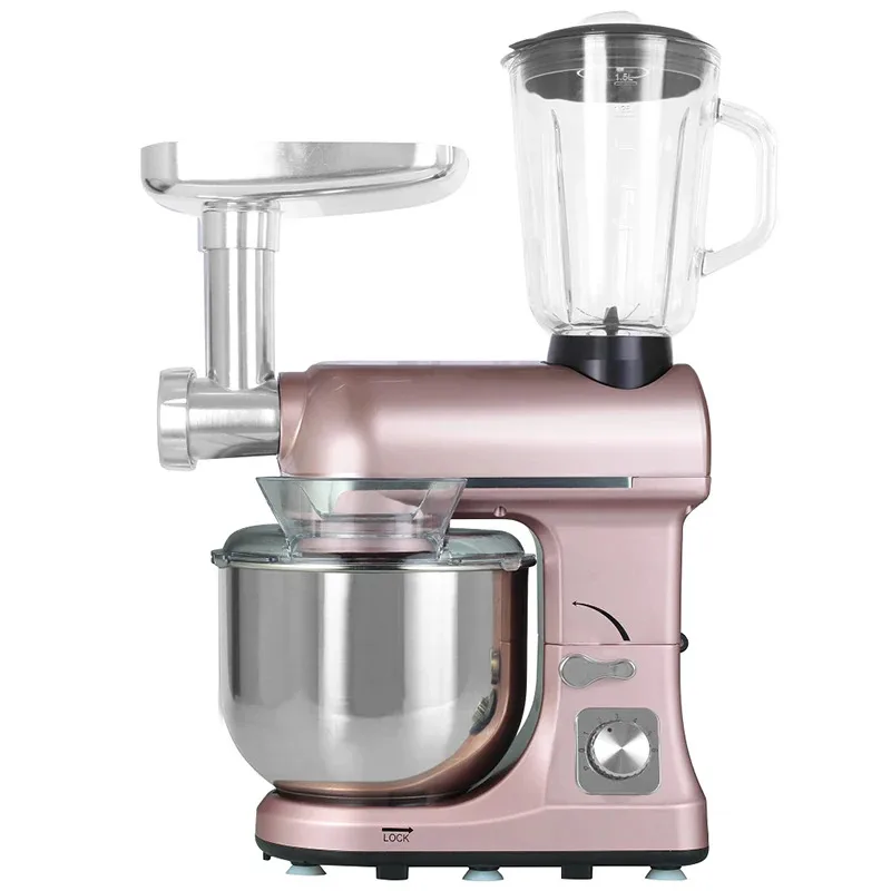 

Muren 6 Speed Powerful 1000W Stainless Steel Bowl 3 In1 Stand With Dough Hook Electric Food Mixer