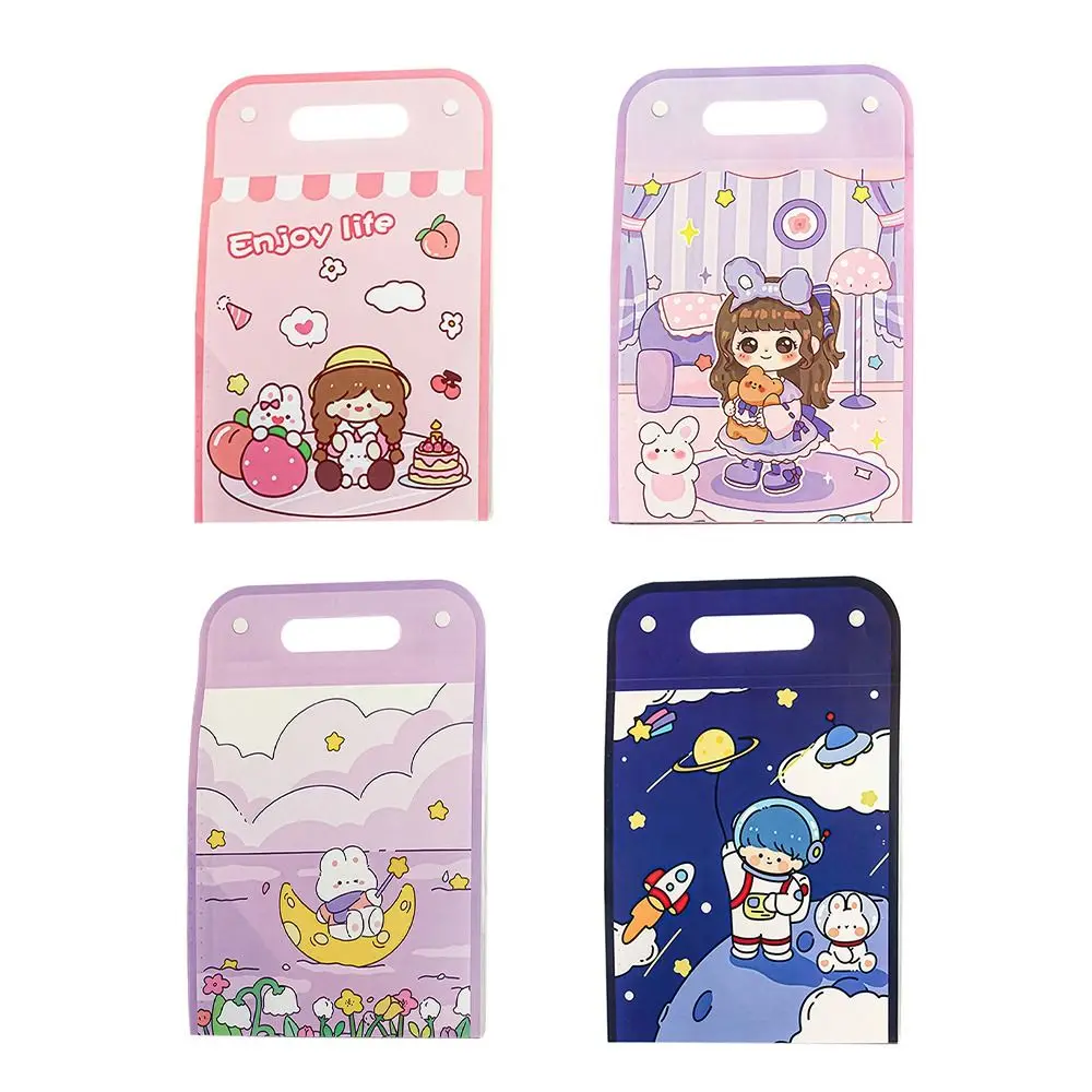 Creative Waterproof A4 File Folder Plastic Large Capacity Test Paper Storage Folder 13 Pockets File Organizer