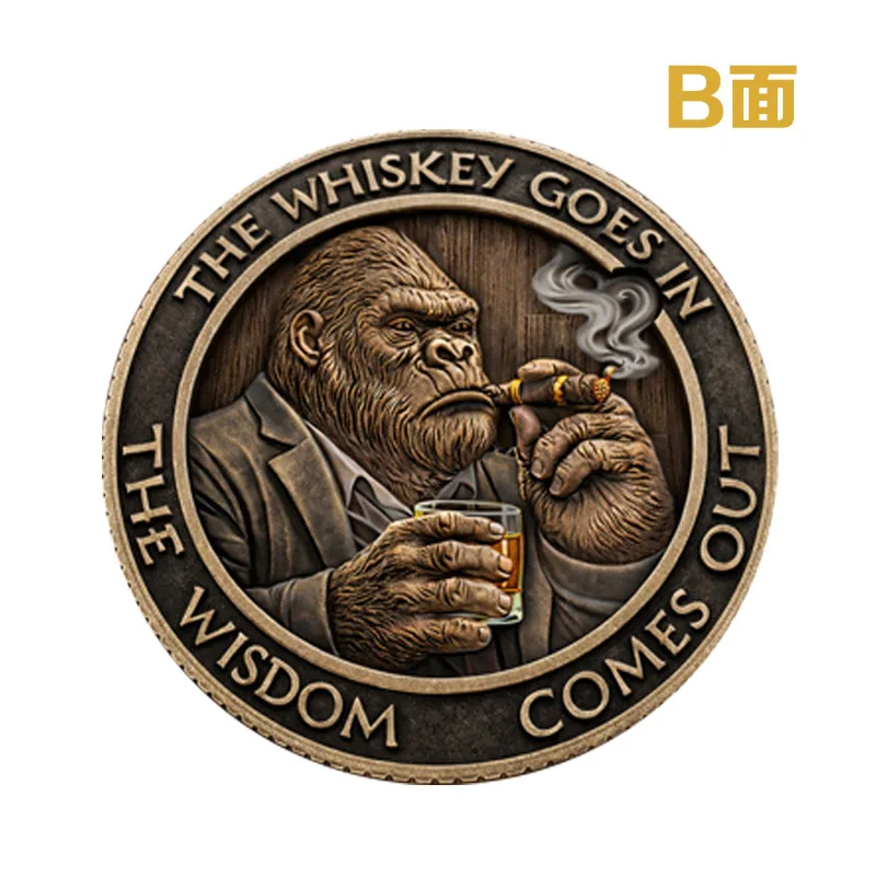 3/6/10 pcs Morgan Coin Fun Commemorative Medal Metal Challenge Coin Student Collection Decoration Commemorative Medal