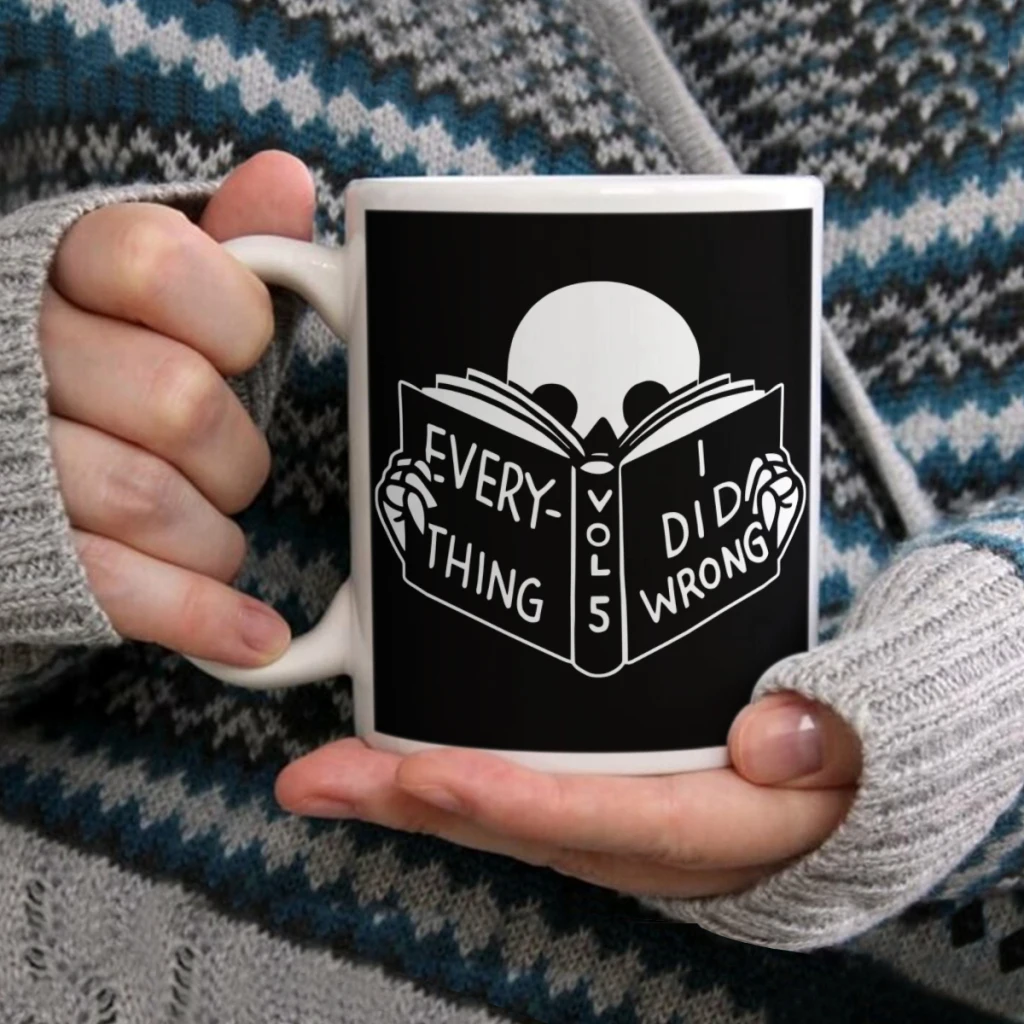 

WrongCoffee Mug Tea Cup 11oz Coffee Cup Funny Birthday Ceramic Mug Personalized Cup