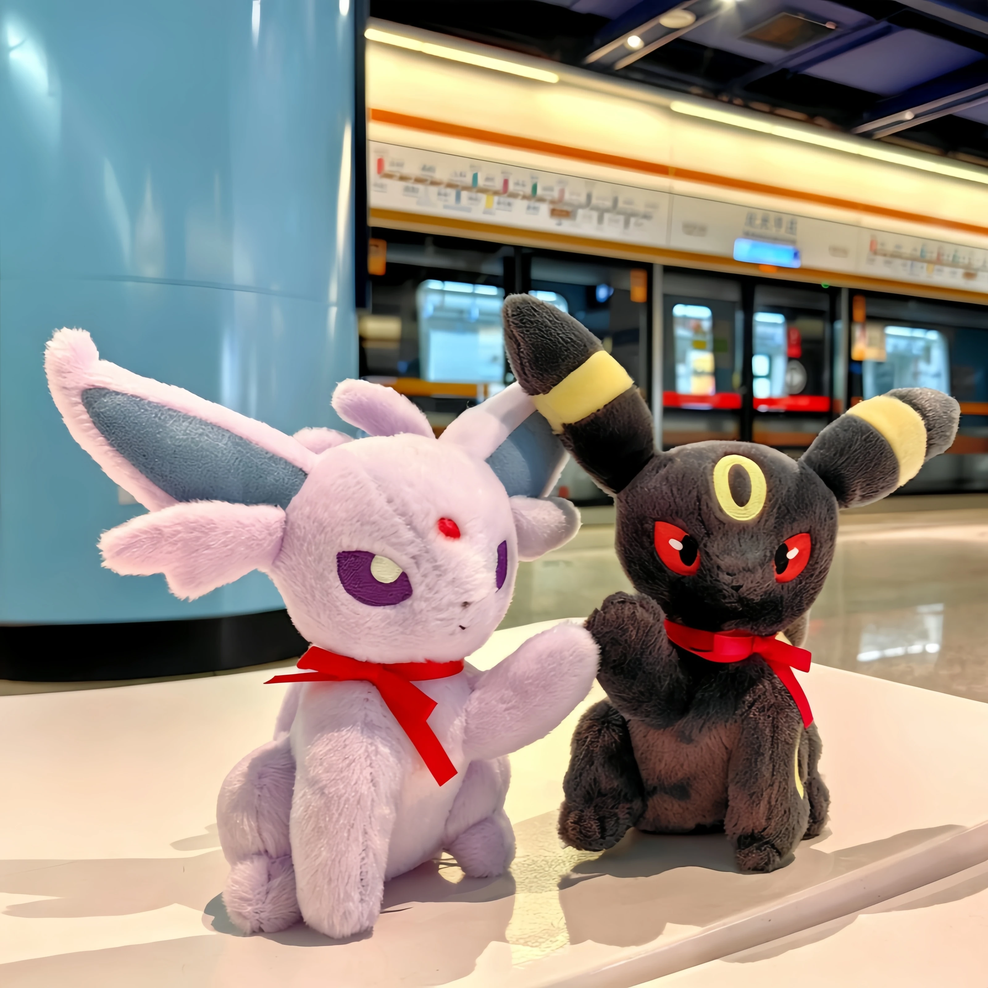 Eevee Collection Plush Toy Flareon Vaporeon Stuffed Doll Espeon Umbreon Glaceon Leafeon Sylveon Plushies Xmas Gifts For Kids