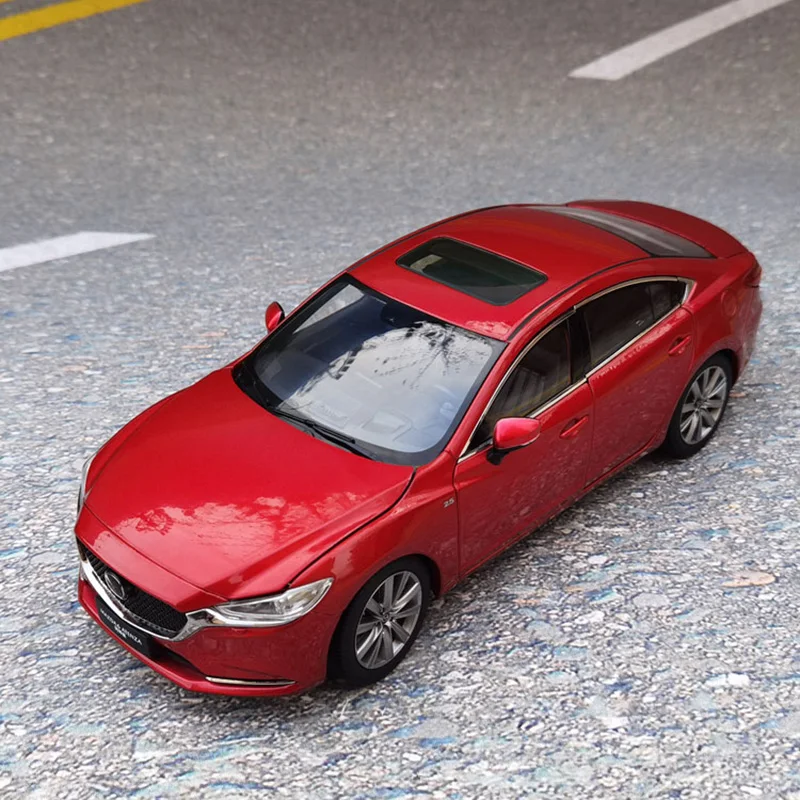 1:18 Scale 2019 Mazda 6 Atenza Alloy Car Model Diecast Metal Vehicle Toy Collection Collectible Boys Toys Hobby & Toys