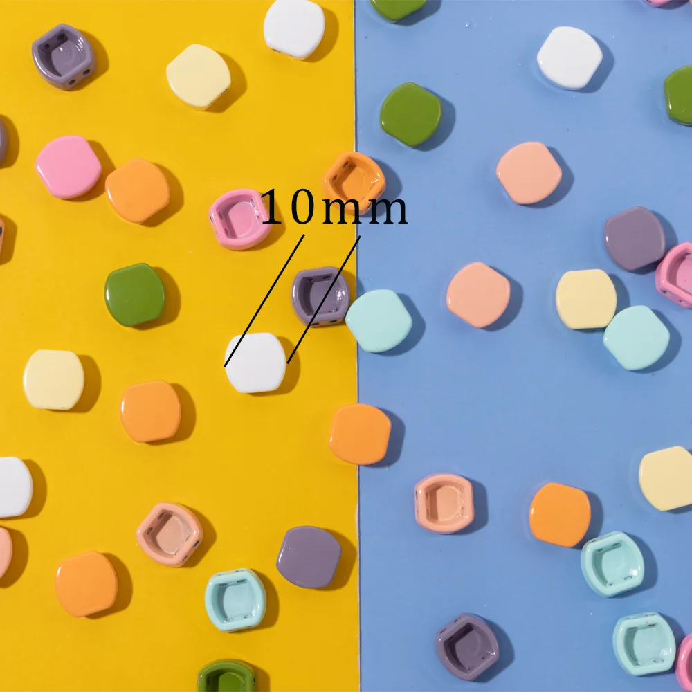 Bohemian Style Colorful Enamel Honeycomb Beaded Loose Beads Personality DIY Enamel Bracelet Beaded Accessories Material