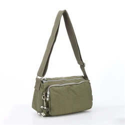 Borsa a tracolla a tracolla per uomo donna di alta qualità borsa a tracolla di grande capacità leggera blu verde nero rosso caffè M0937