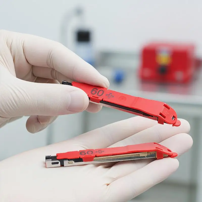Präzise laparoskopische chirurgische Instrumente: Endo-Stapler mit Linearschneider für verbesserte Leistung des Chirurgen – Detail 1