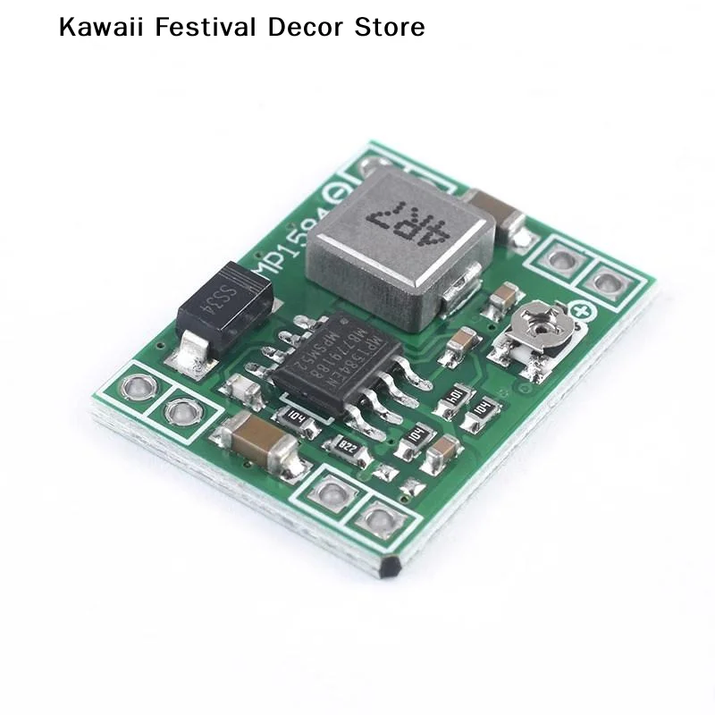 【K】1Pcs MP1584EN DC-DC Step Down Converter Mini 3A Adjustable Step Down Module 4.5-28V to 0.8-20V Voltage Regulator Power Supply