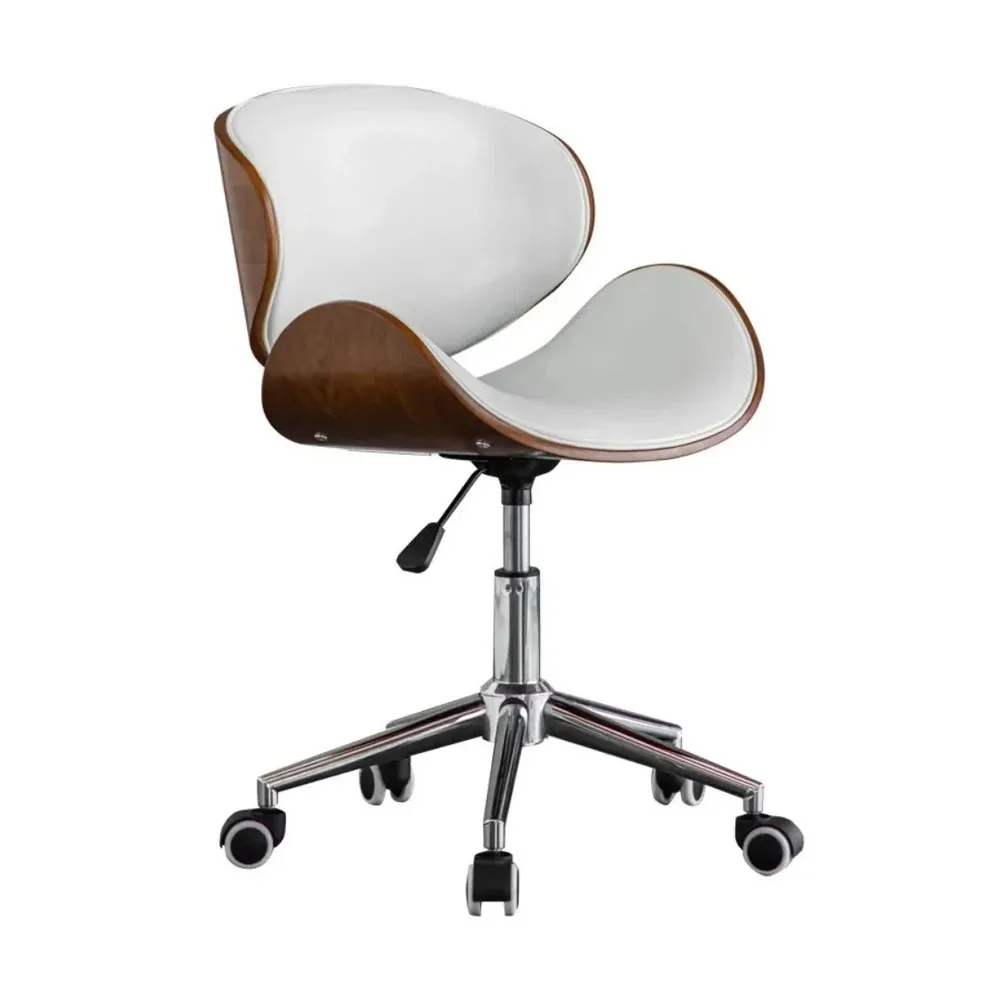 

Creative Solid Wood Office Chair Computer Chair Bedroom Furniture Household Study Student Lifting Rotating Pulley Office Chairs