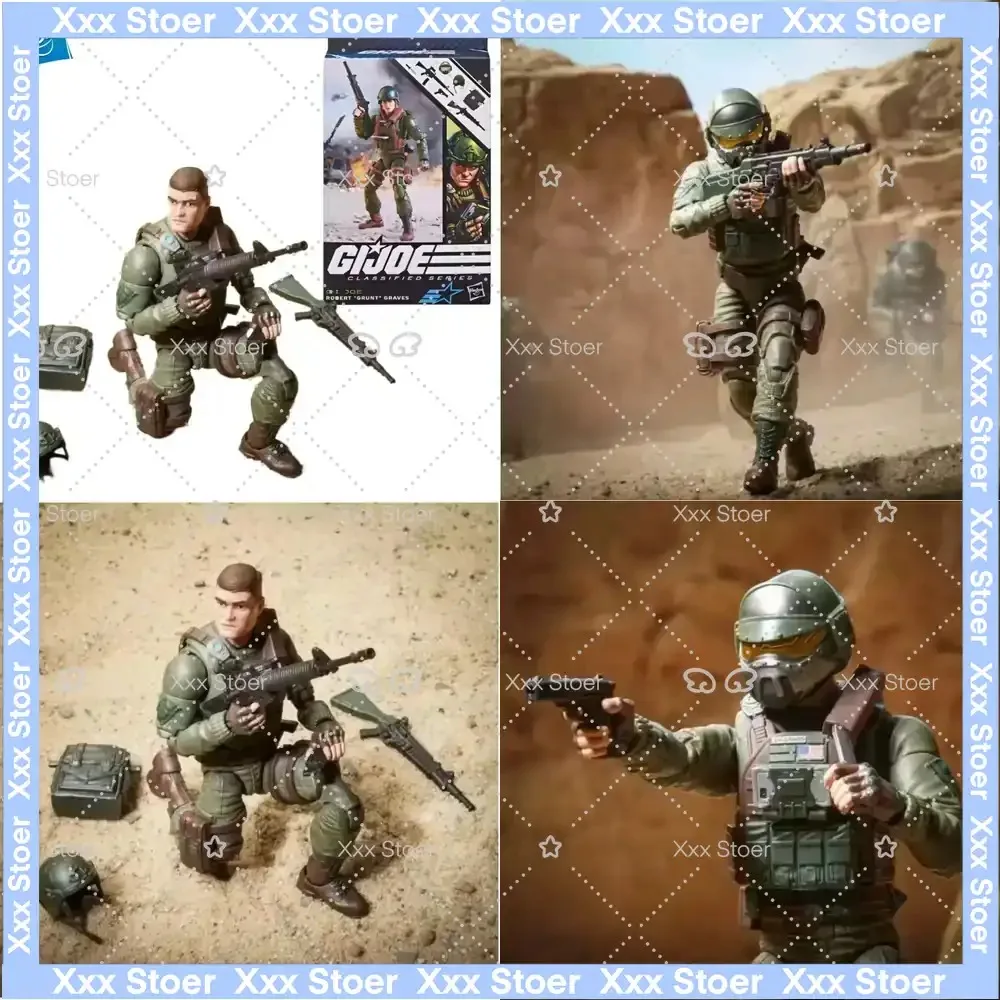

New Original Action Figure Toy for Hasbro G.I. Joe Classified Series Robert Grunt Graves Collectible Model Figure for Adult