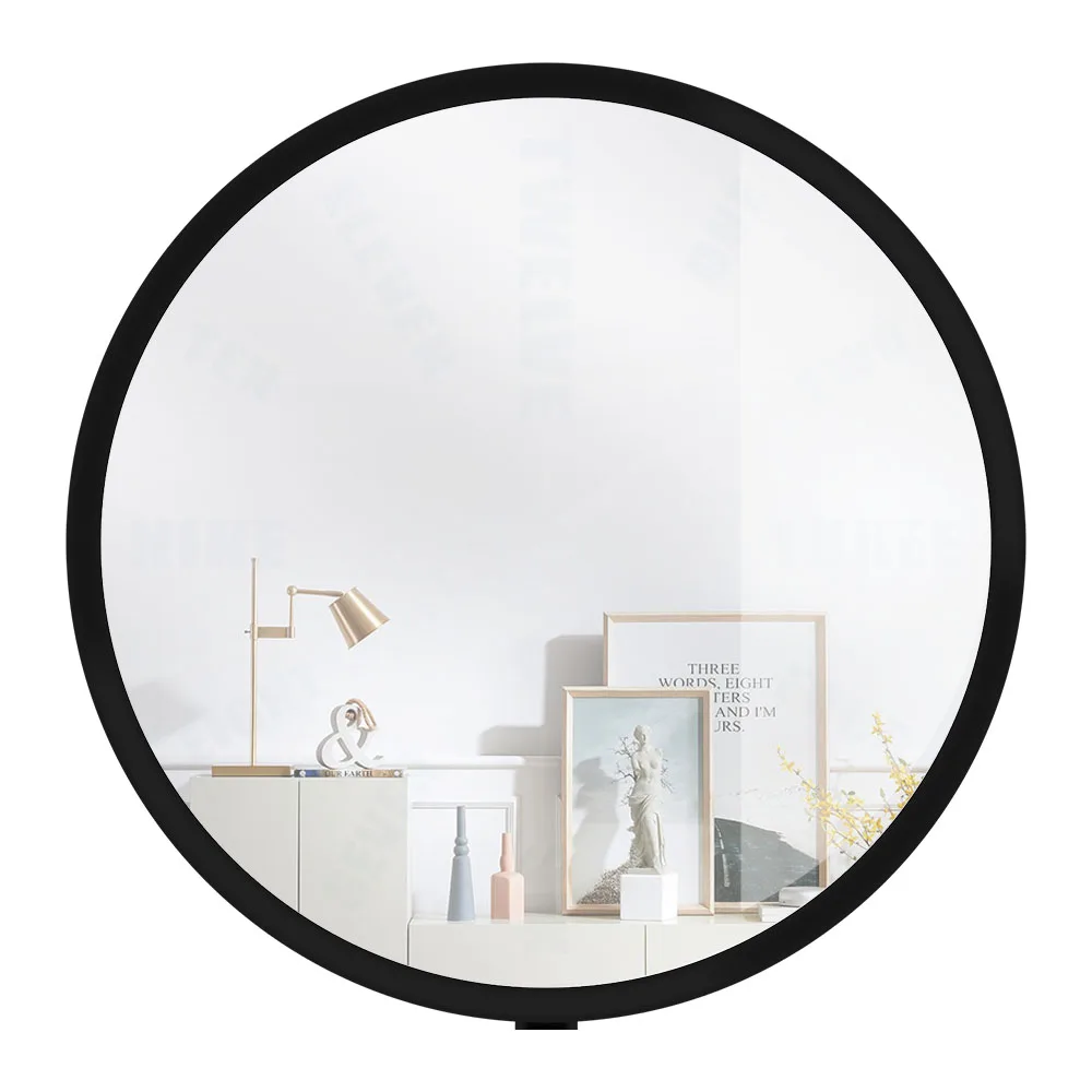 English Letter Number Infinity Mirror Wall Clock For Living Room Decor Modern Design Nightlight Silent Watch Bedside Night Lamp