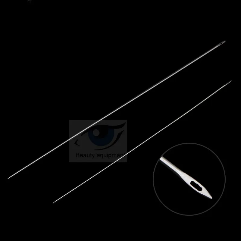 Aiguille de ponction des tissus du visage en acier inoxydable, guide de traction qualifiée ale, outil de mise en forme de beauté, ensemble de cinq pièces