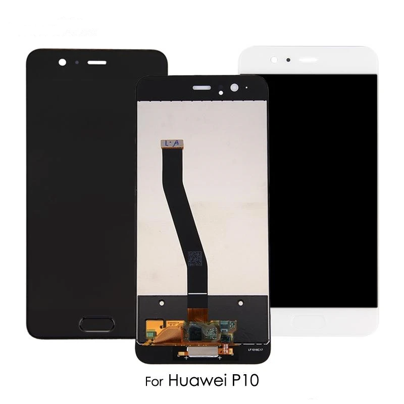 LCD Display For Huawei P10 Screen Replacement Touch Digitizer Assembly with Frame VTR-L09 VTR-L10 VTR-L29