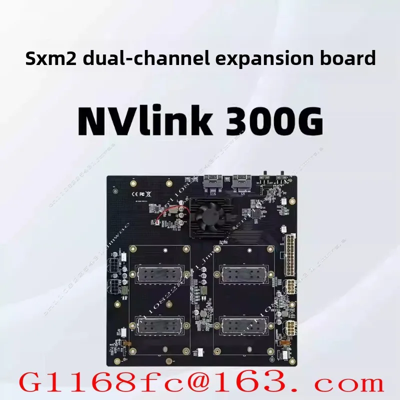 V100 SXM2 graphics card, 300G interconnect-free dual-card Aom-sxmv simplified