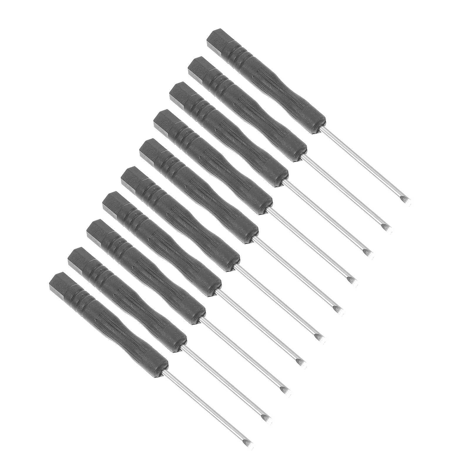 

50Pcs Precision Flat Head Screwdriver Repair Kit Chromium Vanadium Steel Slotted Pocket Screwdriver for Mobile Phone Tablet