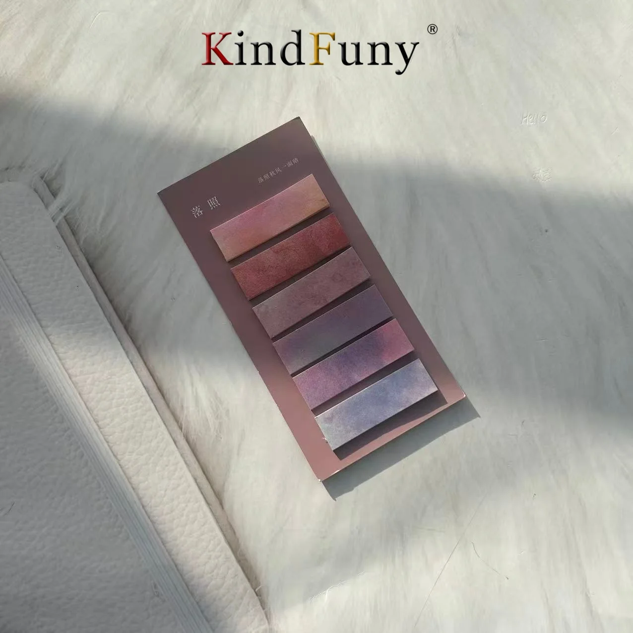 120 Sheets Self-Adhesive Sticky Notes Cute Index Memo Pad Bookmark Annotation Books Page Marker Stationery Supplies