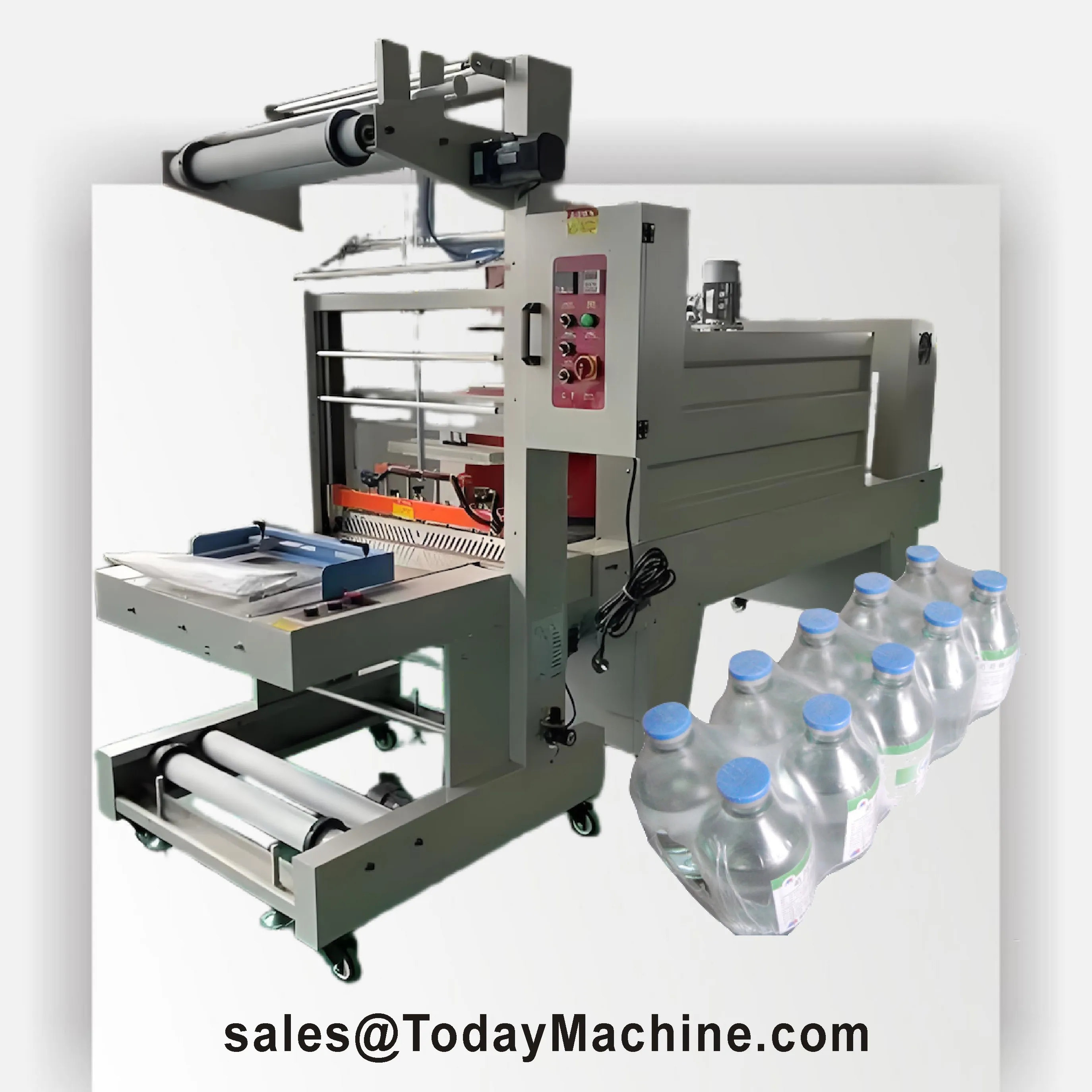 Automatic Shrink Wrapping Machine High Speed POF Shrink Wrap Machine High Speed Shrink Wrapping Machine